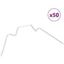 vidaXL Gewächshaus-Clips Typ W 50 Stk.