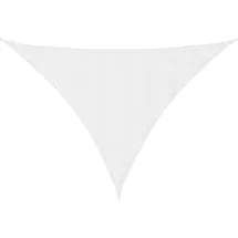 vidaXL Sonnensegel Oxford-Gewebe Dreieckig 5x5x6 m Weiß