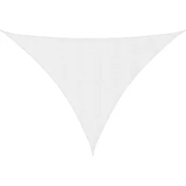 vidaXL Sonnensegel Oxford-Gewebe Dreieckig 5x5x6 m Weiß