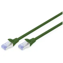 Digitus DK-1532-150/G RJ45 Netzwerkkabel, Patchkabel CAT 5e SF/UTP 15 m Grün PVC-Mantel, doppelt geschirmt, mehrdrähtig 1 St.