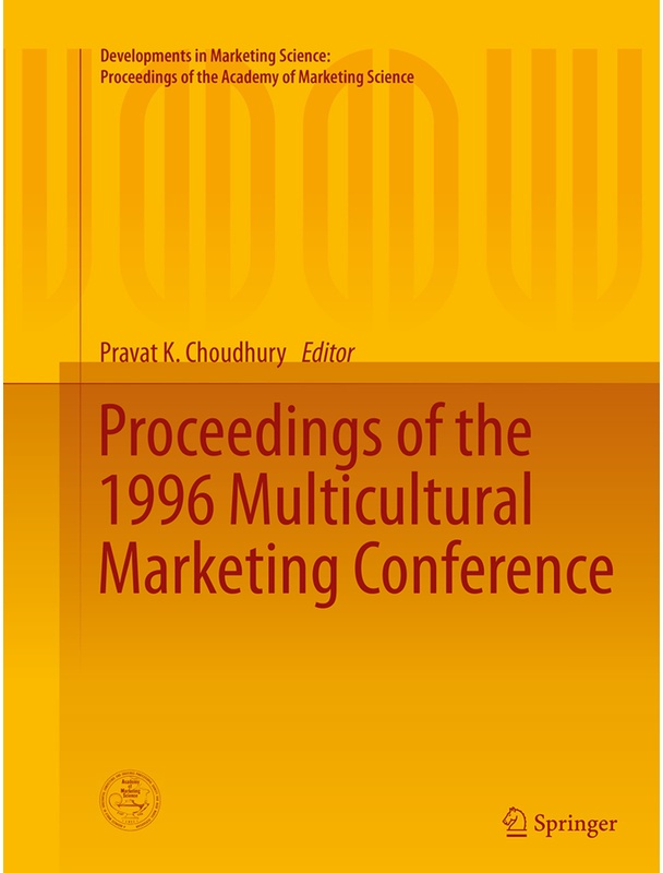 Developments In Marketing Science: Proceedings Of The Academy Of Marketing Science / Proceedings Of The 1996 Multicultural Marketing Conference  Karto