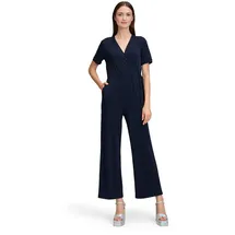 Cartoon Damen mit Bindegürtel 40, Dunkelblau - 40W
