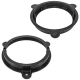 tomzz Audio 2845-000 Lautsprecherringe Adapter Halterungen kompatibel mit Renault Clio Megane Nissan Note Micra Qashqai Smart FouFour Dacia für 165mm Lautsprecher