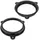 tomzz Audio 2845-000 Lautsprecherringe Adapter Halterungen kompatibel mit Renault Clio Megane Nissan Note Micra Qashqai Smart FouFour Dacia für 165mm Lautsprecher