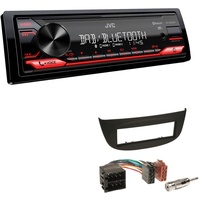 EHO JVC KD-X282DBT 1-DIN Digital Autoradio DAB+ Bluetooth USB