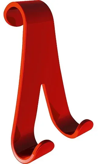 Handtuchhaken BiSnake, rot - 93 079 37