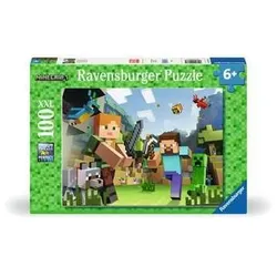 Ravensburger Kinderpuzzle 04176 Minecraft Steve und Alex