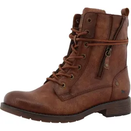 Mustang Damen Stiefelette modischer Boot-Stil 15M0052001, Größe:37 EU, Farbe:Braun - 37