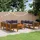 vidaXL Garten-Lounge-Set 9-tlg. grau
