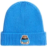 The North Face TNF Logo Box Cuffed Beanie Active Blue