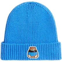 The North Face TNF Logo Box Cuffed Beanie Active Blue