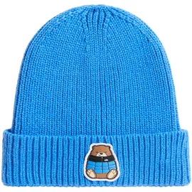 The North Face TNF Logo Box Cuffed Beanie Active Blue