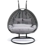Home Deluxe Hängesessel Twin grau