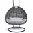 Home Deluxe Hängesessel Twin grau