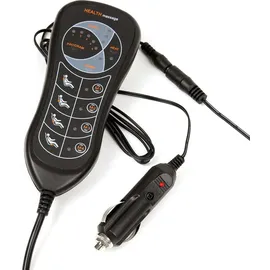 Wiltec Massagematte mit Wärmefunktion schwarz