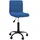 vidaXL Bürostuhl Drehbar Samt Blau