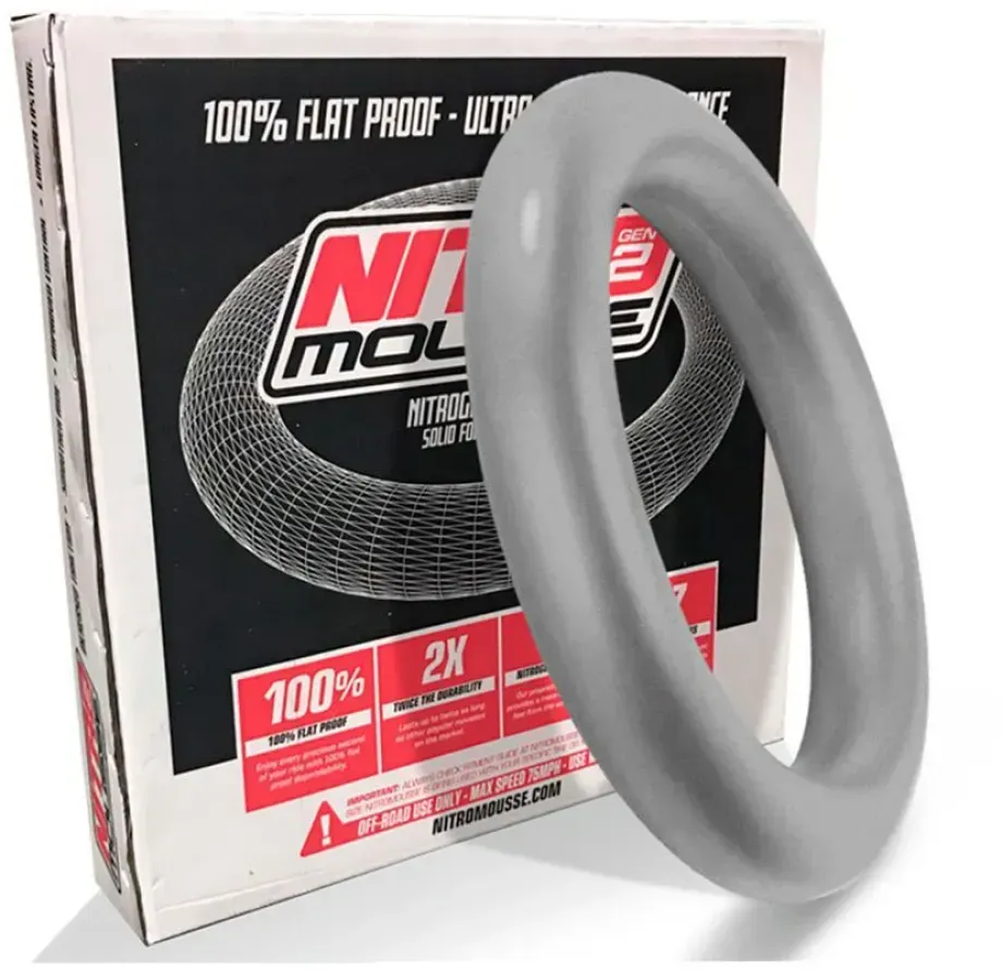 Nitromousse Gen2 Platinum Fahrradschlauch - Black - 100 / 90 - 19