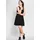 sheego Jerseykleid Shirtkleid Schwarz 46