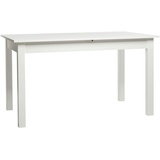 Finori Mid.you Esstisch Weiß, rechteckig, 80x76.5x140 cm ausziehbar Esszimmer, Tische, Esstische, Esstische ausziehbar