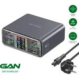 4smarts Desk Charger Lucid GaN DIY 360W, spacegrau