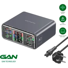 4smarts Desk Charger Lucid GaN DIY 360W, spacegrau
