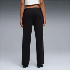 Puma Essentials Elevated Straight Leg DK Damen Jogginghose, schwarz