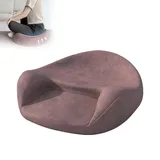 Zertylre Meditationskissen mit Ergonomischem Design,Yogakissen, Modernes, Rutschfestes, Memory-Schaum,Yogakissen Bezug waschbar,Ideal für Yoga, Meditation, Zen - Praxis und Sitzhaltungen(rötlichbraun