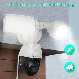 LuVision PTZ Überwachungskamera Weiß