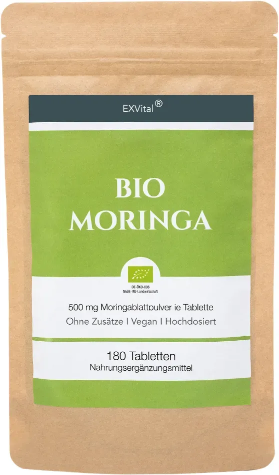 BIO Moringa Tabletten - 3000mg Moringa Oleifera
