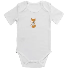 Schlummersack Bio Baby-Bodys kurzarm 5er-Pack in Orange | Gr.: 86