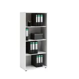 Proregal Tiger Aktenregal 147 x 65 x 34 cm Weiß