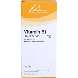 Pascoe Vitamin B 1 Injektopas 100 mg Ampullen 10 x 2 ml