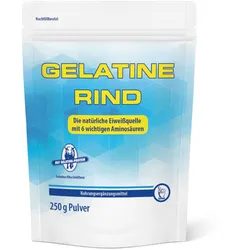 GELATINE Rind Pulver Beutel 250 g Pulver
