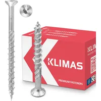 Klimas Senkkopfschraube für Holz 4 x 50 300 Stück