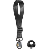 Blackrapid Wrist Strap Breathe mit FastenR Adapter (Handschlaufe), Kameragurt, Schwarz