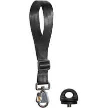 Blackrapid Wrist Strap Breathe mit FastenR Adapter (Handschlaufe), Kameragurt, Schwarz