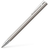 FABER-CASTELL 342104 - Tintenroller Neo Slim Edelstahl, silber matt