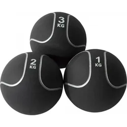 Medizinball Schwarz/Silber 1-10 KG 6 KG