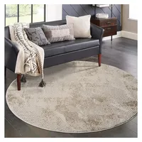 Carpet City Teppich Wohnzimmer - Beige - 160 cm