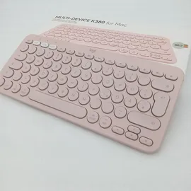Logitech K380 für Mac DE rosa