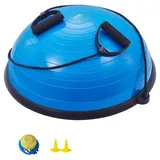 Vevor Gymnastikball Fitnessball Sportball Yoga-Ball 584mm Halb Blau