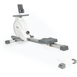 Trexo Rudergerät mit magnetischem Widerstandssystem 1-16 gewichtete Schwungscheibe 3,5 kg Display Stabile Konstruktion Ergometer Rudertrainer Weiß RM100