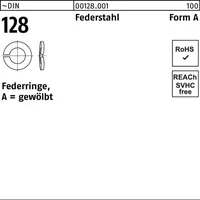 OEM Federring Din 128 A 14federstahl 100 Stück
