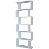 Hti-Living HTI-Living, Regal, Regal Weiss Thekla (70 x 23.5 x 189 cm)