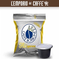 200 Kapseln Kaffee BORBONE Respresso Gold Kompatibel Nespresso
