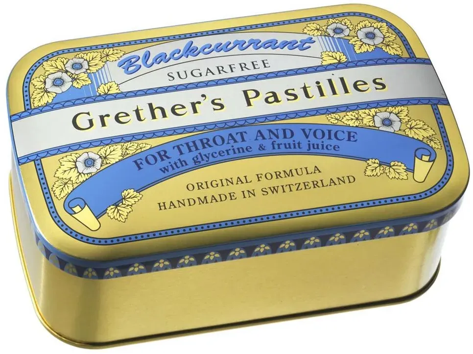 Grethers Pastillen Blackcurrant 440 g Nein