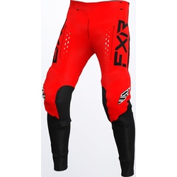 FXR Off-Road RaceDiv Motorcross broek, zwart-rood, 38 Voorman