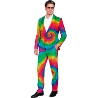 W WIDMANN MILANO Party Fashion - Party Anzug Herren, Set mit Jackett und Hose, 80er Jahre Kostüm für Karneval und Festival