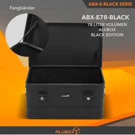 AluBox Werkzeugbox 78 l schwarz