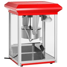 Royal Catering Popcornmaschine 1300 W 5 kg/h ECO rot - Royal Catering